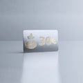 Silver gift card