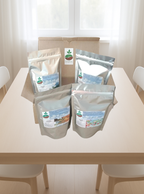 Primer plano del pack degustaci¡on abierto